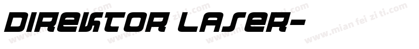 Direktor Laser字体转换